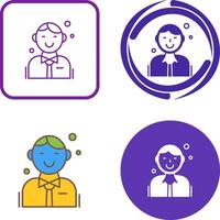 Employee Icon Design vector