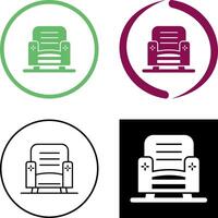 Armchair Icon Design vector