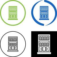 Book Shelf Icon Design vector
