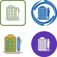 Check List Icon Design vector