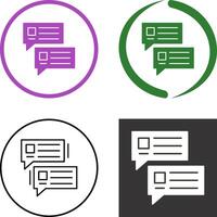 Project Consulting Icon Design vector