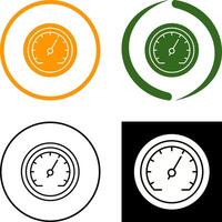 Speedometer Icon Design vector