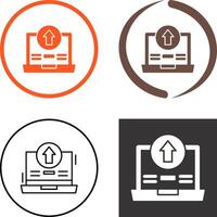 Upload Icon Design vector