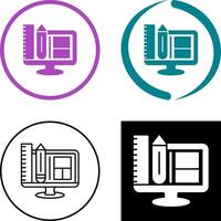 Web Design Icon Design vector