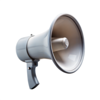 Modern megaphone isolated on a transparent background png