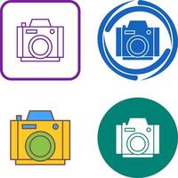 Photo Camera Icon Design vector