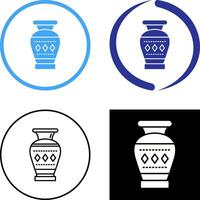 Vase Icon Design vector