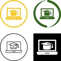 Graduation Hat Icon Design vector