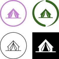 Camp Icon Design vector