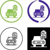 Protection Policy Icon Design vector