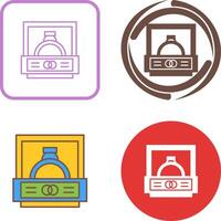 Wedding Ring Icon Design vector