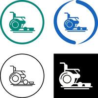 Wheel Chair Icon Design vector