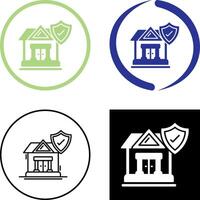 House Protection Icon Design vector