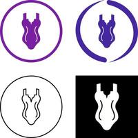 Swim Suit Icon Design vector