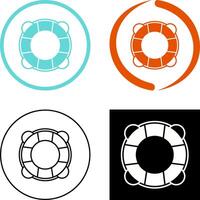 Life Preserver Icon Design vector