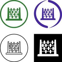 Abacus Icon Design vector