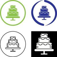 Cake Icon Design vector