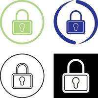 Lock Icon Design vector