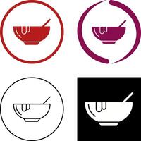 Soup Icon Design vector