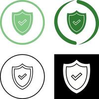 Shield Icon Design vector