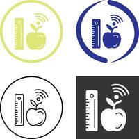 Measure Icon Design vector