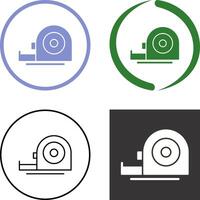 Measuring Tape Icon Design vector