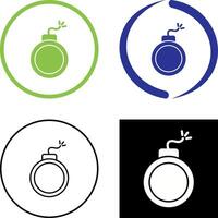 Bomb Icon Design vector