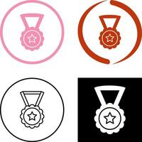 Medal Icon Design vector