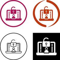 Access Icon Design vector