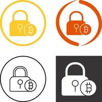 Lock Icon Design vector