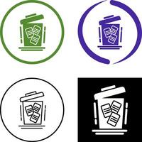 Delete Icon Design vector