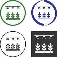 Irrigation System Icon Design vector