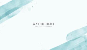 Abstract horizontal watercolor background. Neutral light colored empty space background illustration vector