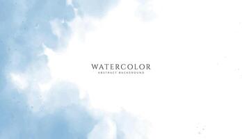 Abstract horizontal watercolor background. Neutral light colored empty space background illustration vector