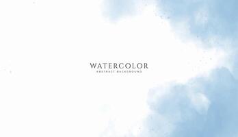 Abstract horizontal watercolor background. Neutral light colored empty space background illustration vector