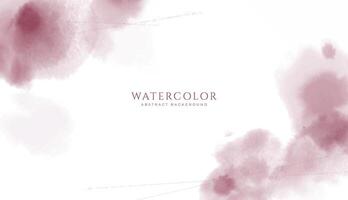 Abstract horizontal watercolor background. Neutral light colored empty space background illustration vector