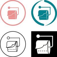 Tissue Roll Icon Design vector