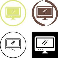 Screen Icon Design vector