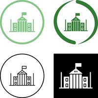 Parliament Icon Design vector