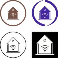 Smart Home Icon Design vector