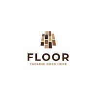 Floor logo design template illustration vector