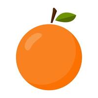 Orange fruit icon isolate on white background for graphic design, logo, web site, social media, mobile app, ui illustration vector