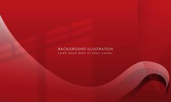 Abstract red background. illustration. Can be used for web design vector