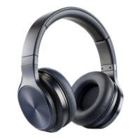 Modern wireless headphones isolated on transparent background png