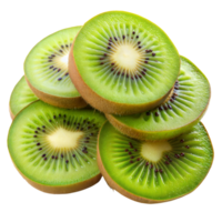 apilar de kiwi rebanadas png