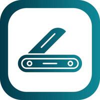 Multitool Glyph Gradient Corner Icon vector