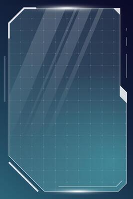 HUD digital futuristic user interface vertical square frame. Sci Fi high tech screen. Game UI menu touching cyber monitoring dashboard panel. Cyberspace head-up display GUI or FUI information EPS sign