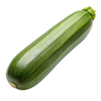 Fresh green zucchini isolated on transparent background png