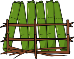 Hand drawn lemang Illustration png