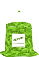 cendol nourriture illustration png